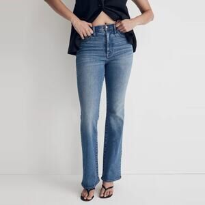 Madewell 11" High Rise Skinny Flare Jeans Fairson Wash size 32